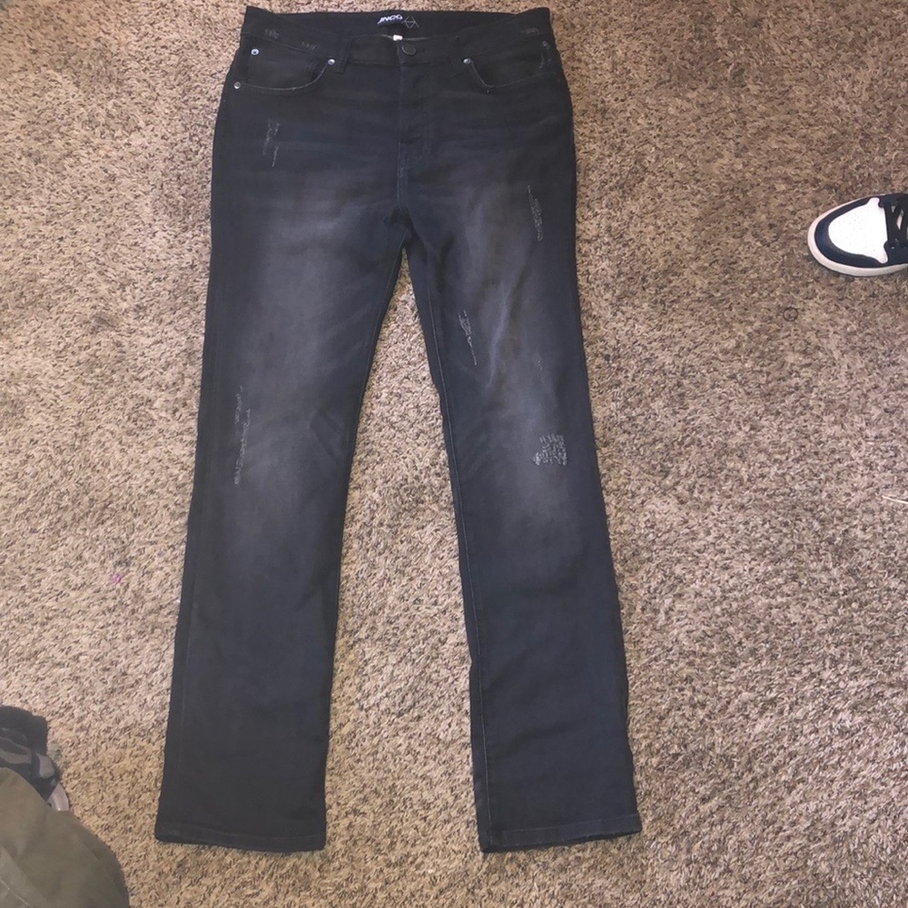 JNCO MCMLXXXV Stacked Jeans Size 32. Relaxed Straight Jeans 006.